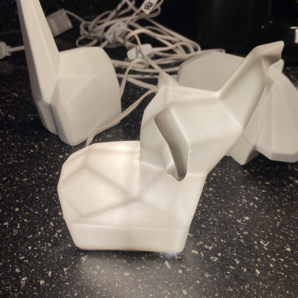 RH origami elephant nightlight lamp